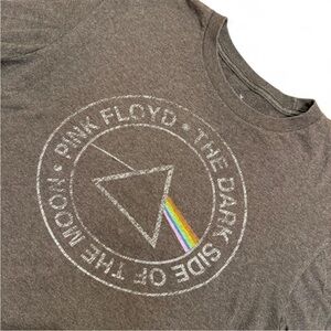 Pink Floyd "Dark Side of the Moon" Heather Charcoal Tee | Size M